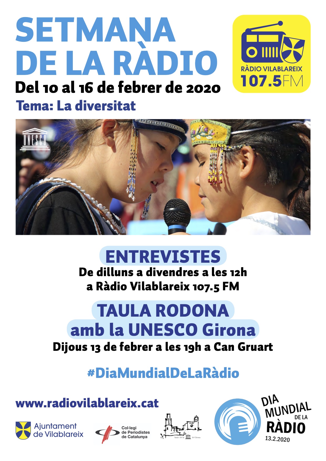 Cartell setmana de la ràdio 2019