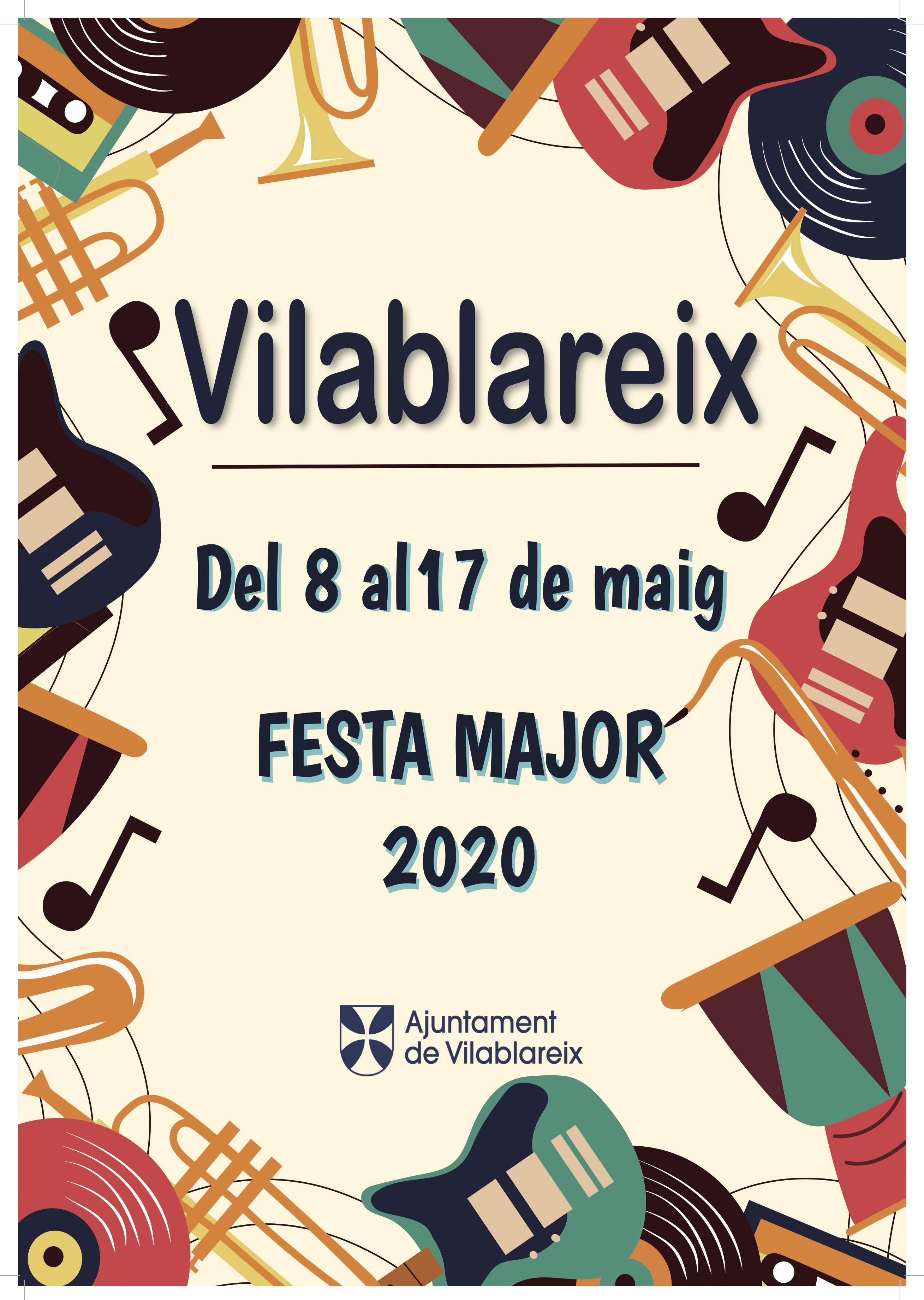 Cartell Festa Major Vilablareix 2020
