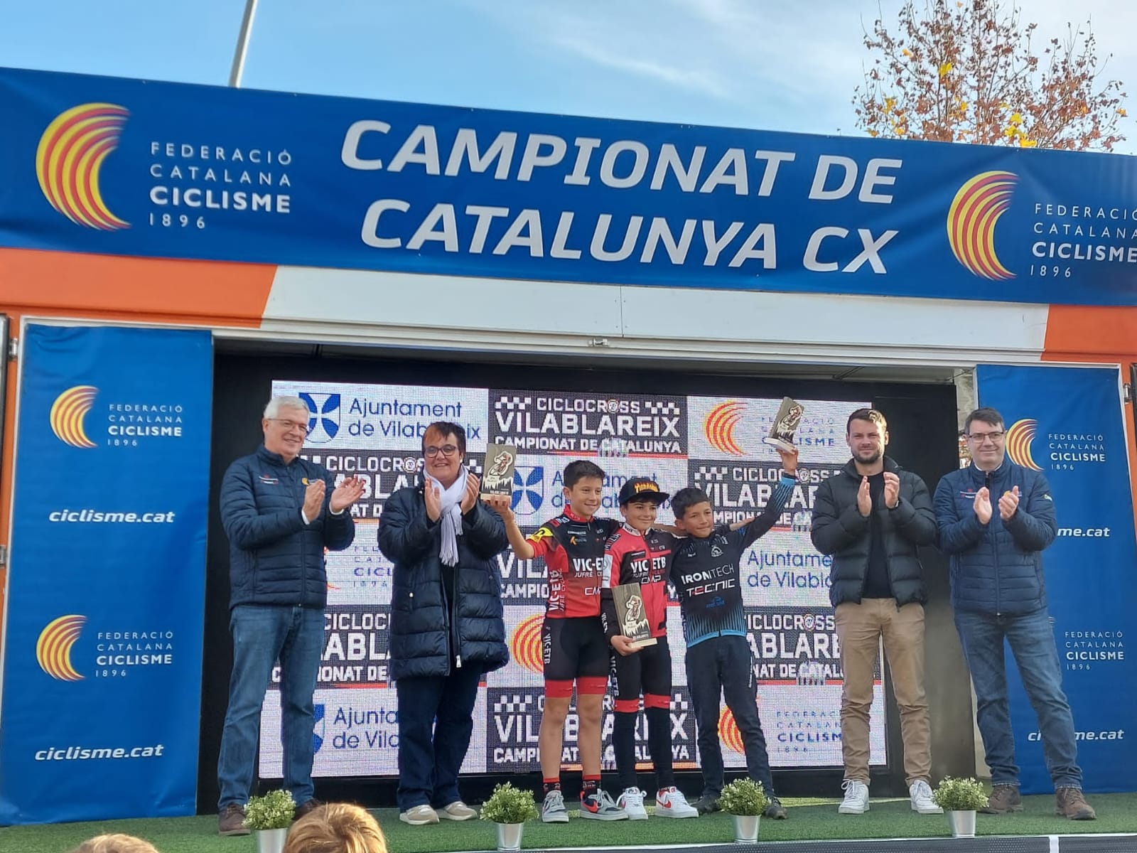 Vilablareix acull el Campionat de Catalunya de Ciclocròs 