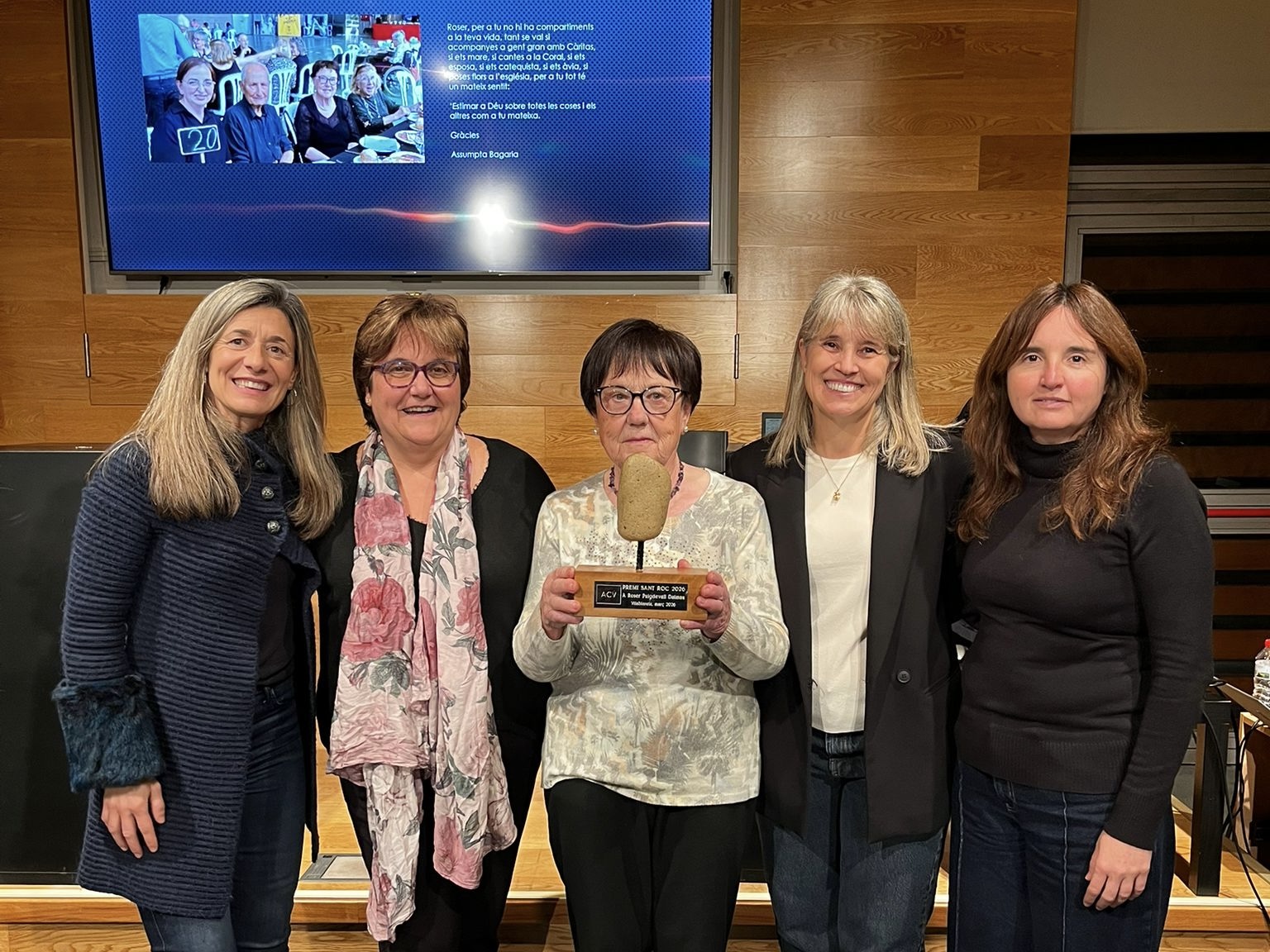 Vilablareix reconeix la trajectòria de Roser Puigdevall i Dalmau amb el Premi Sant Roc 2026