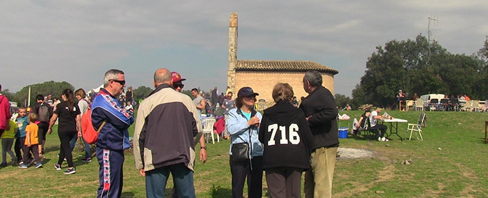 De fons l'ermita de Sant Roc a Vilablareix.