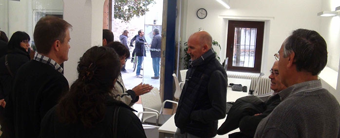 L’Ajuntament de Vilablareix ha celebrat una jornada de portes obertes un col acabades les obres de reforma.