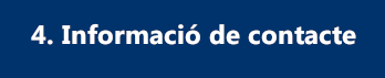 4. Informació de contacte