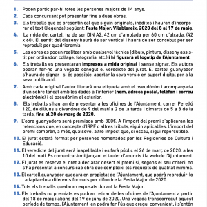 Ets creatiu i t’agrada el disseny? Anima’t i presenta la teva proposta!