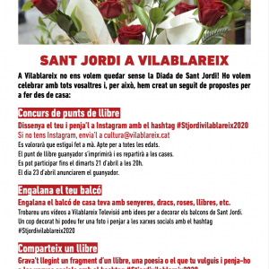 Sant Jordi 2020 a Vilablareix