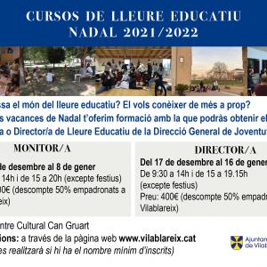 Cursos monitor/a o director/a lleure educatiu