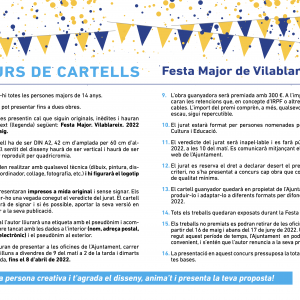 Concurs cartell Festa Major 2022