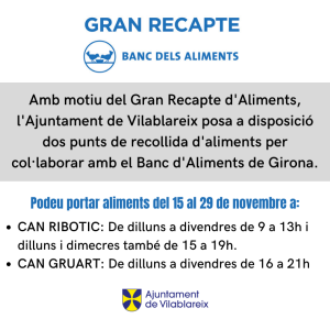 Gran Recapte Aliments 2022