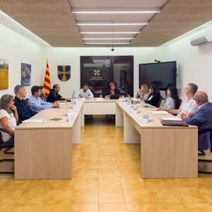 Durant el Ple es va aprovar l’adhesió de Vilablareix al Pacte Nacional per la Llengua