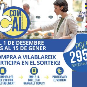 Aquest Nadal, comprar al nostre municipi té recompensa! 