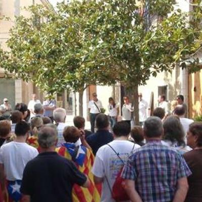 Imatge de la Diada de 2015 a Vilablareix