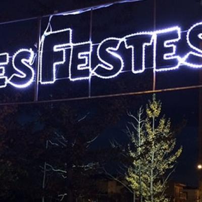 Vilablareix ha encès les llums de Nadal el divendres 5 de desembre.